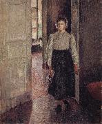 The Young maid Camille Pissarro